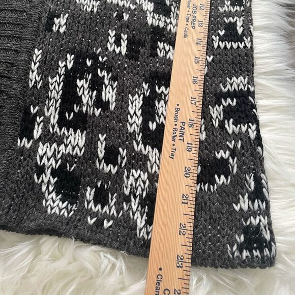 John + Jenn Women size S/P Wool Blend Open Oversized Cardigan - Picture 6 of 7